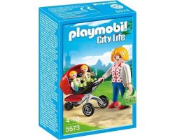 פליימוביל אמא עם עגלת תאומים 5573