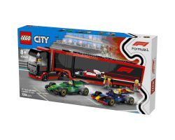 לגו סיטי משאית עם מכוניות 60445