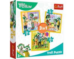 פאזל 3 ב 1 - משפחת טרליק