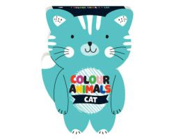 חוברת COLOUR ANIMALS חתול